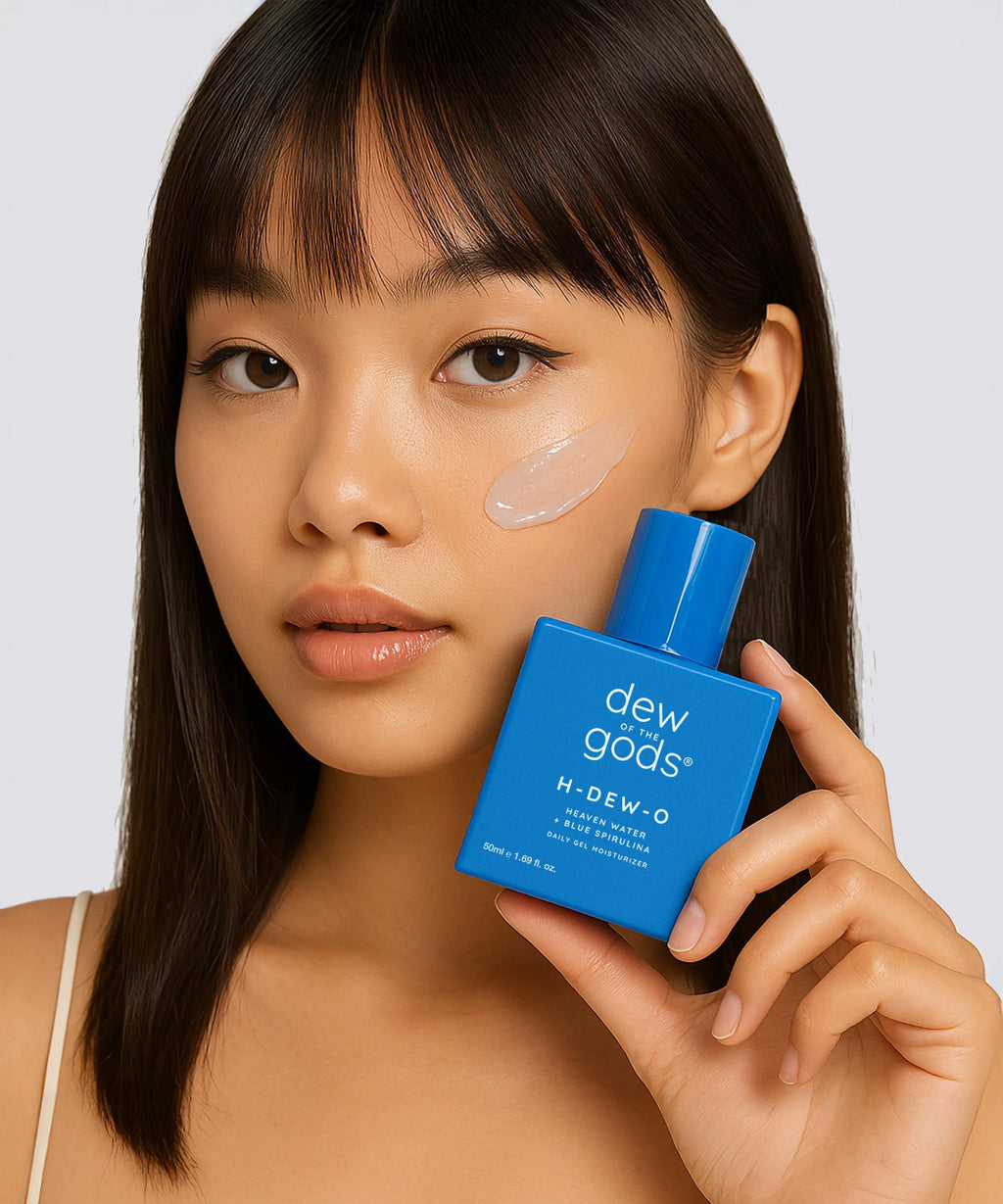 DEW OF THE GODS H-DEW-O Blue Spirulina Daily Gel Moisturizer