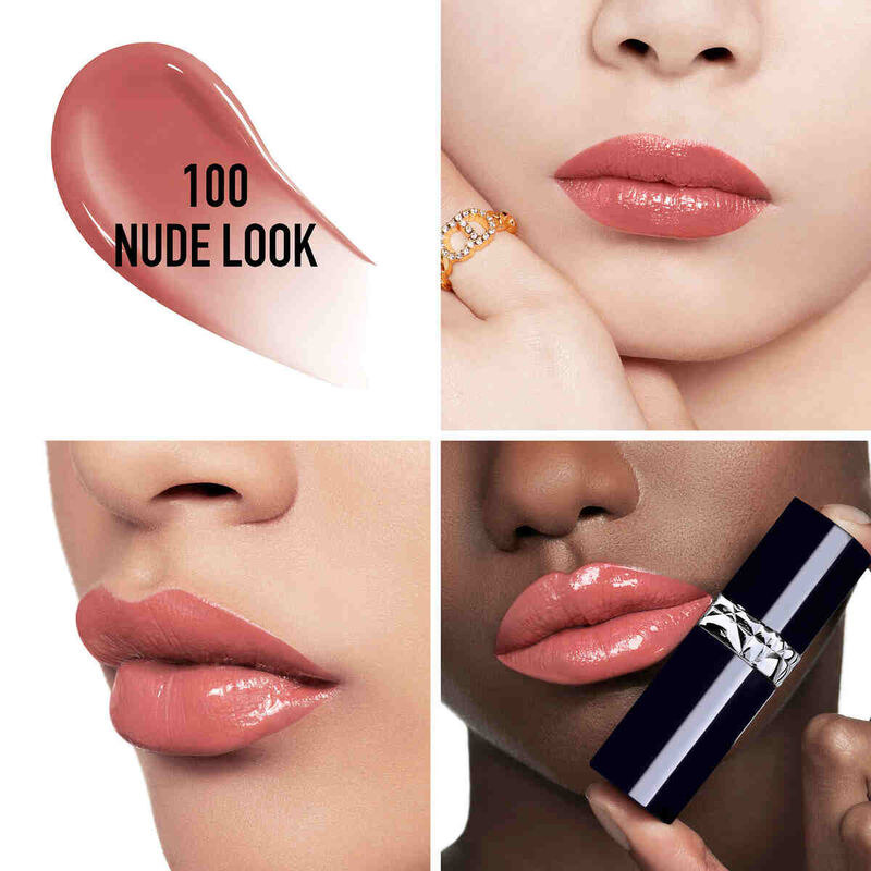 OUTLET Dior Rouge Forever lip Liquid tono 100 NUDE LOOK – CUSTOM