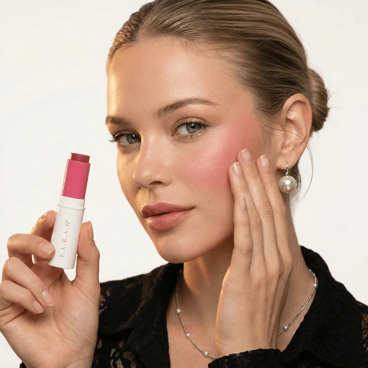 F.A.H.R.A. Creamy Malai Blush Stick - She Creamy (Rose Petal Pink) OUTLET