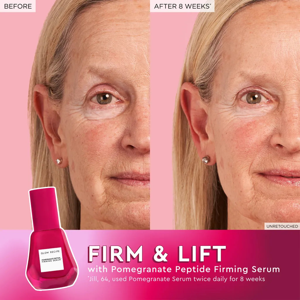 GLOW RECIPE Pomegranate Peptide Firming Serum