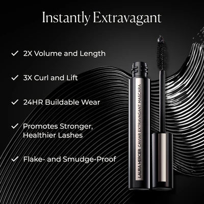 Laura Mercier Volimizing & Lifting Caviar Extravagant Mascara