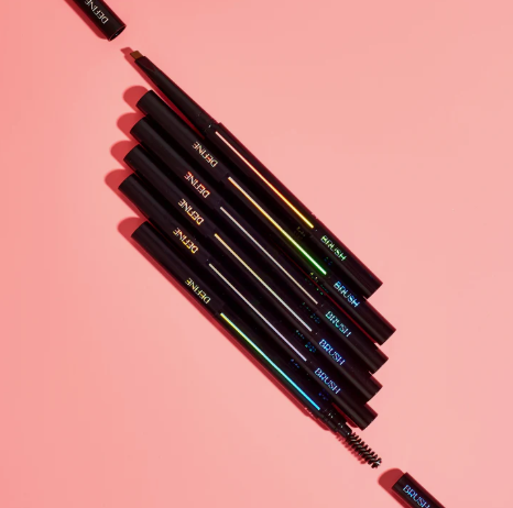 MO BEAUTY Divinely Defined Precision Brow Pencil & Brush tono BLACK