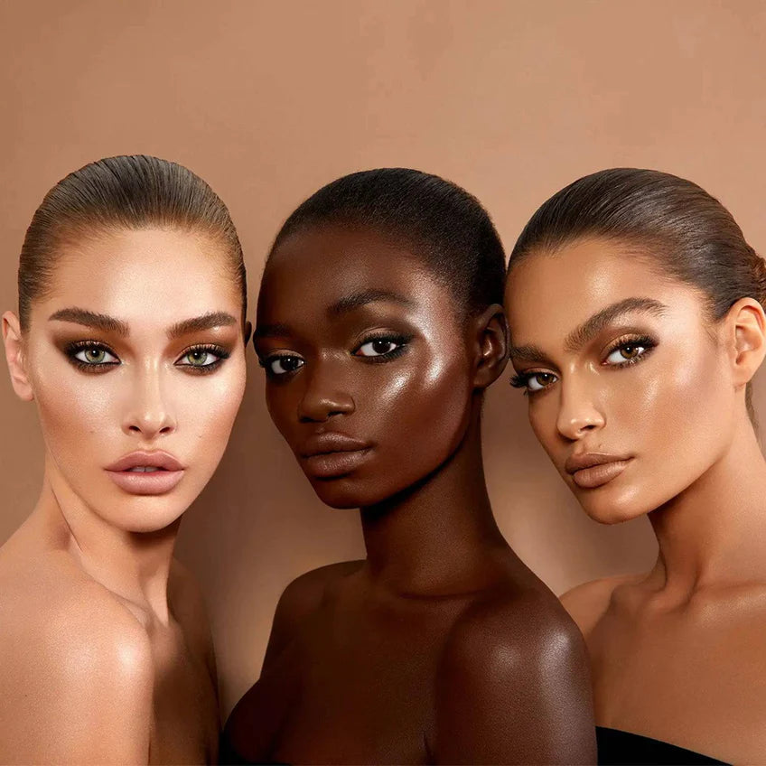 NATASHA DENONA Face Glow Cream Shimmer en tono 01 Lightbeige claire