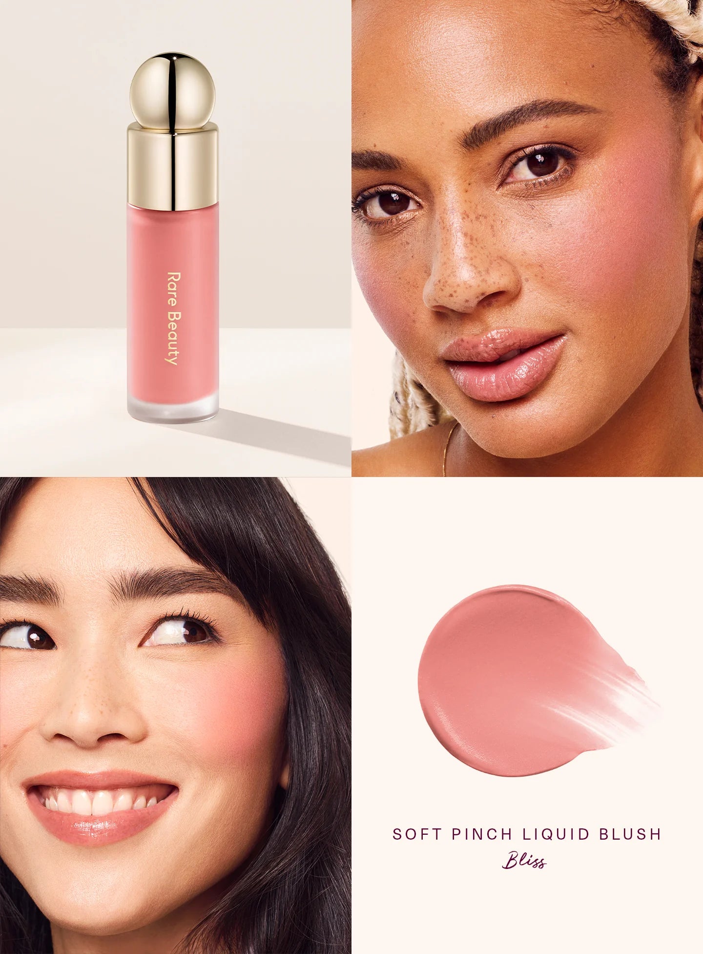 RARE BEAUTY Soft Pinch Liquid Blush tono BLISS