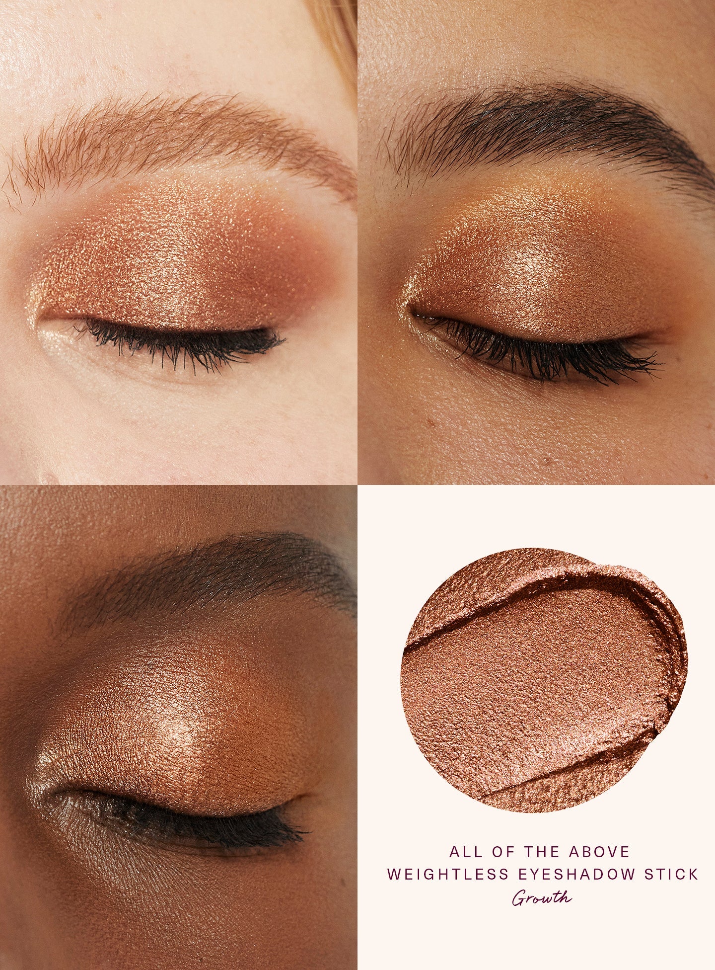 Rare Beauty All of the Above Weightless Eyeshadow Stick tono GROWTH