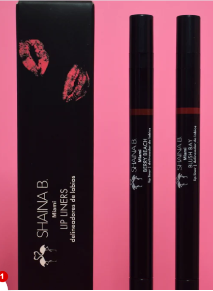 SHAINA B MIAMI Signature Lips Bundle – Lip Liner Duo