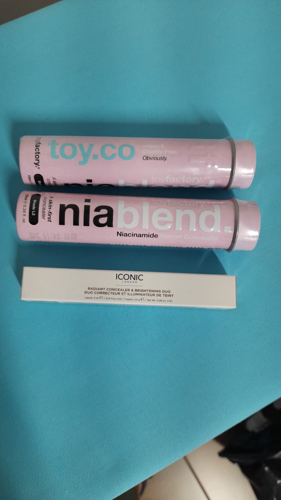 Toy factory concealer